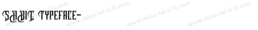 SABIC Typeface字体转换